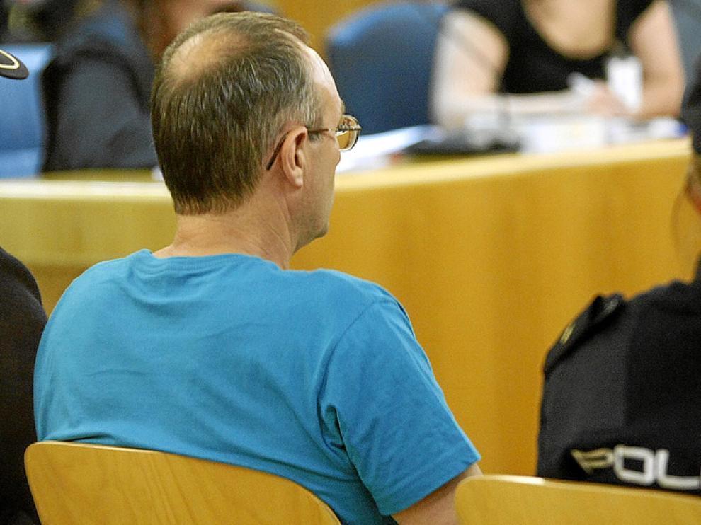 El etarra Juan Ramón Carasatorre, el pasado miércoles en la Audiencia Nacional.