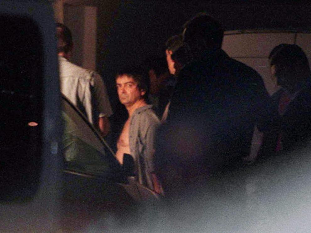 Imagen del año 2000, cuando Iñaki de Rentería fue detenido en Francia, acusado de ser el dirigente militar de ETA
