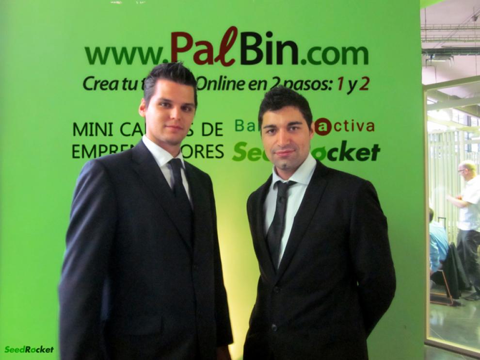 Enrique Andreu y Alejandor Fanjul, fundadores de Palbin.com