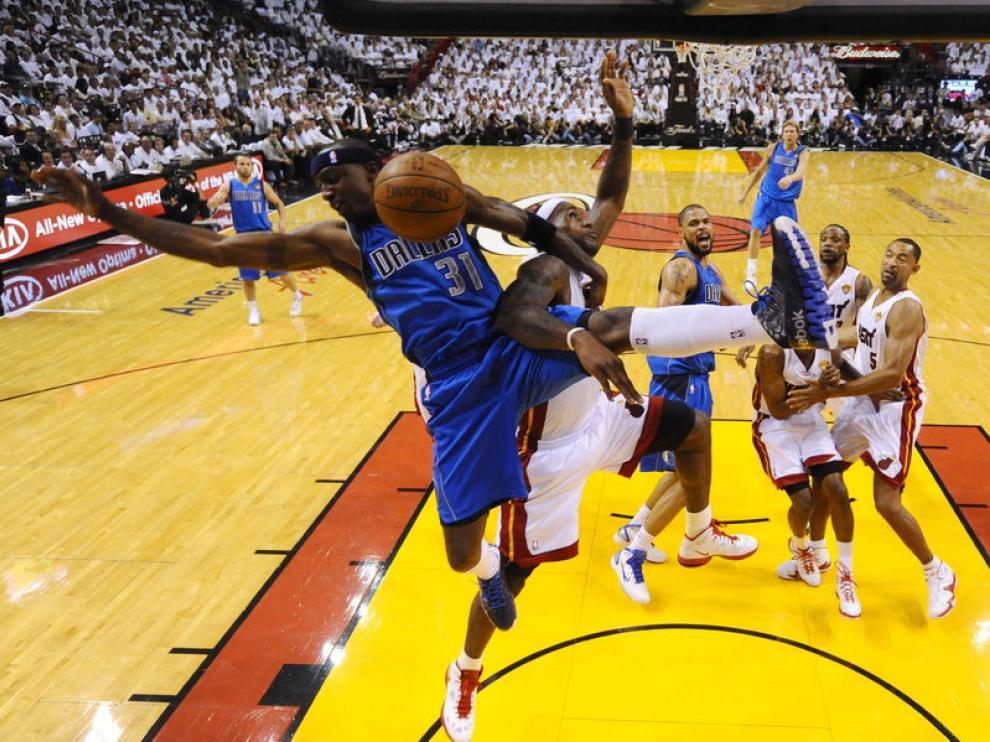 Imagen de un encuentro de la NBA