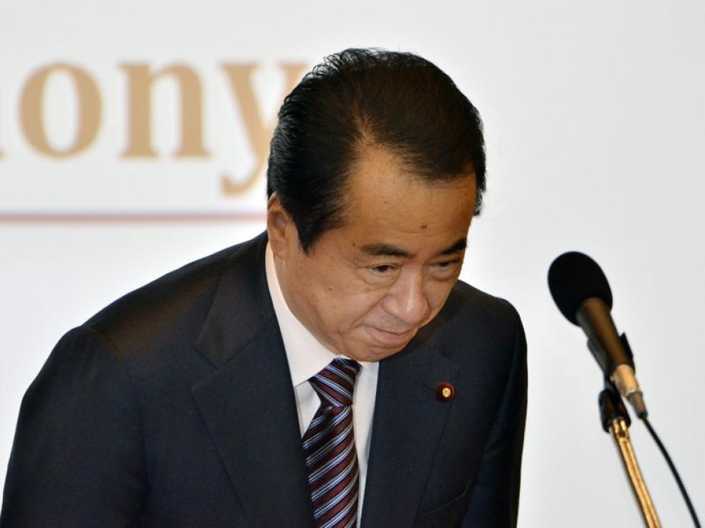 El presidente japonés, Naoto Kan