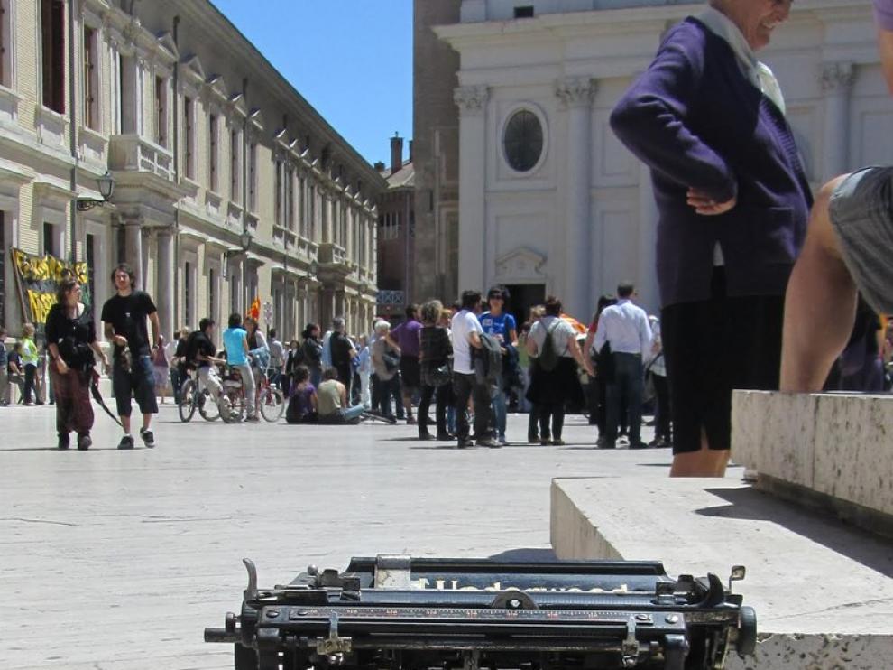 Máquina de escribir de la marca Underwood
