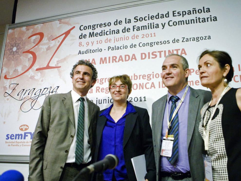 Presentación del congreso de medicina de familia que se celebra en Zaragoza