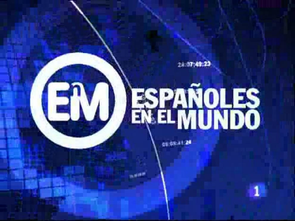 Cabecera del programa ' Españoles en el mundo'.