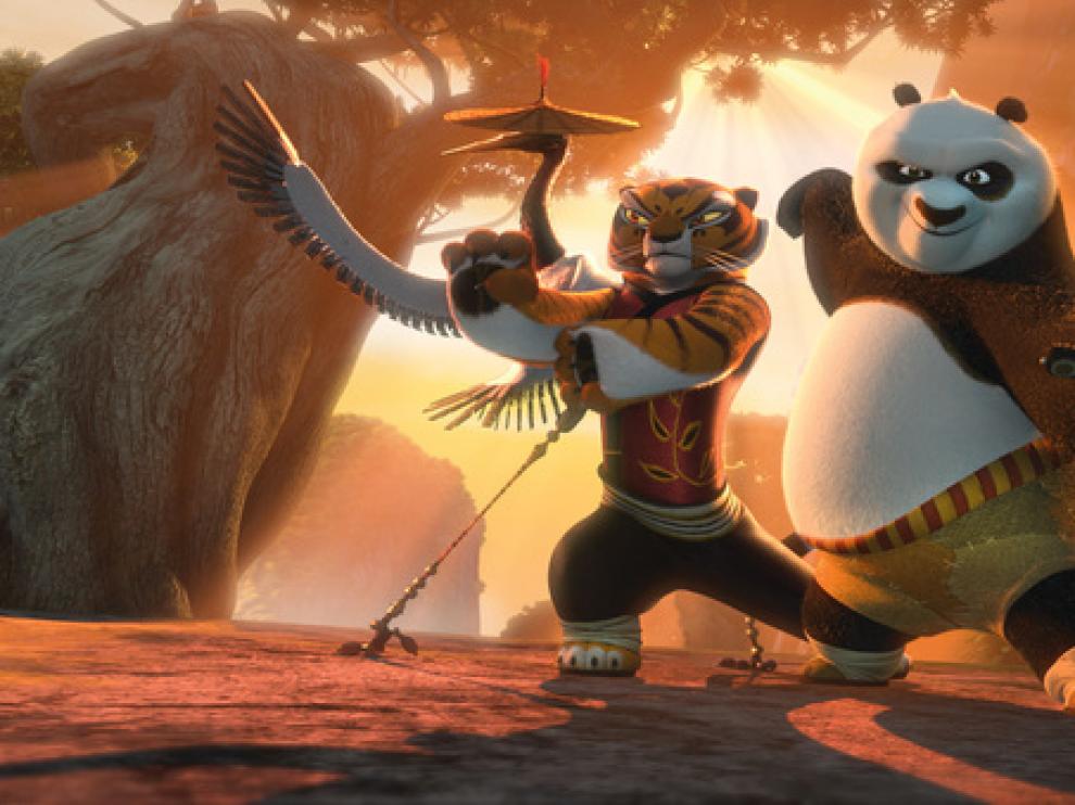 La animación en 3D de 'Kung Fu Panda 2'