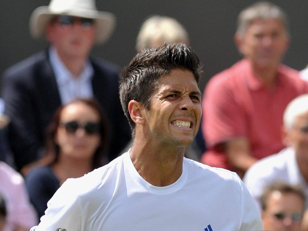 El tenista español Fernando Verdasco en una imagen de este martes