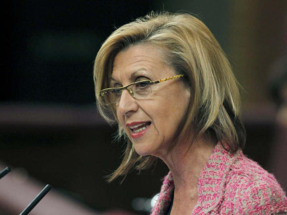 La diputada de UPyD en el Congreso, Rosa Díez, en una imagen de archivo