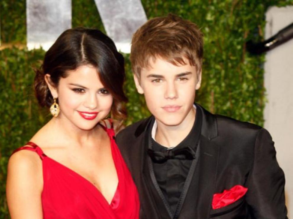 Selena Gómez, junto a Justin Bieber