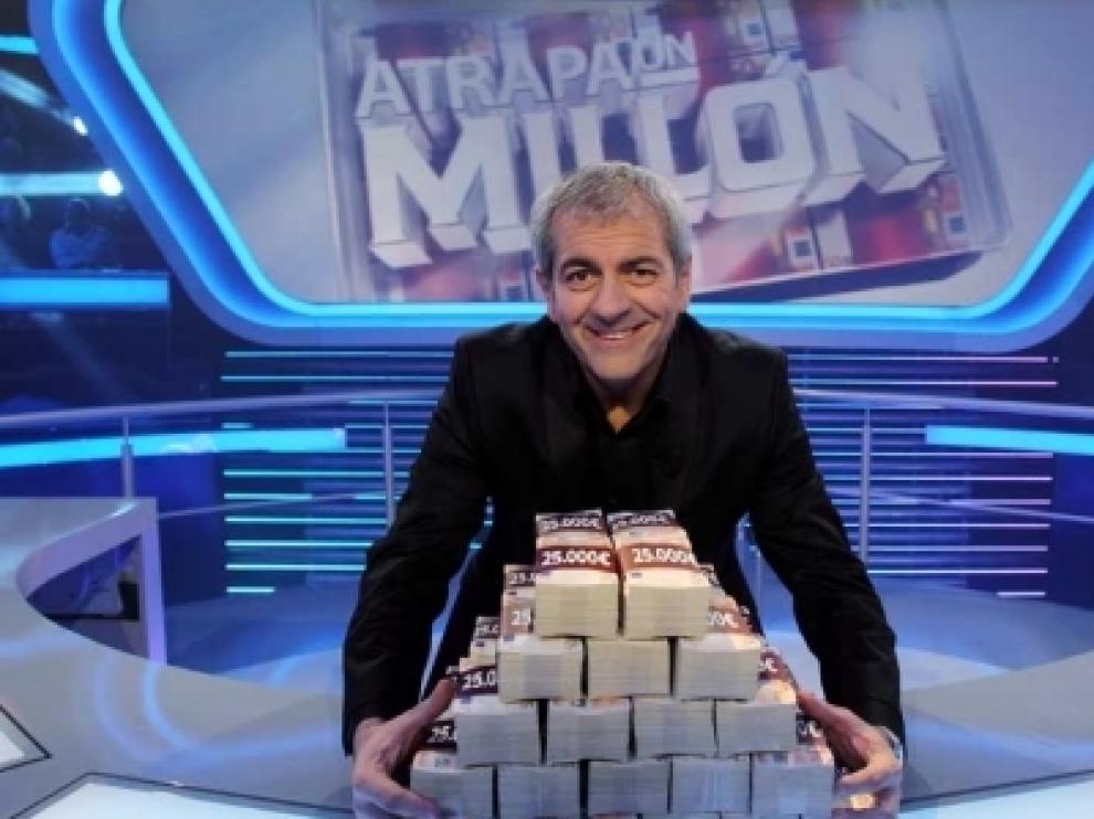Carlos Sobera presenta en Antena 3 el concurso 'Atrapa un Millón'