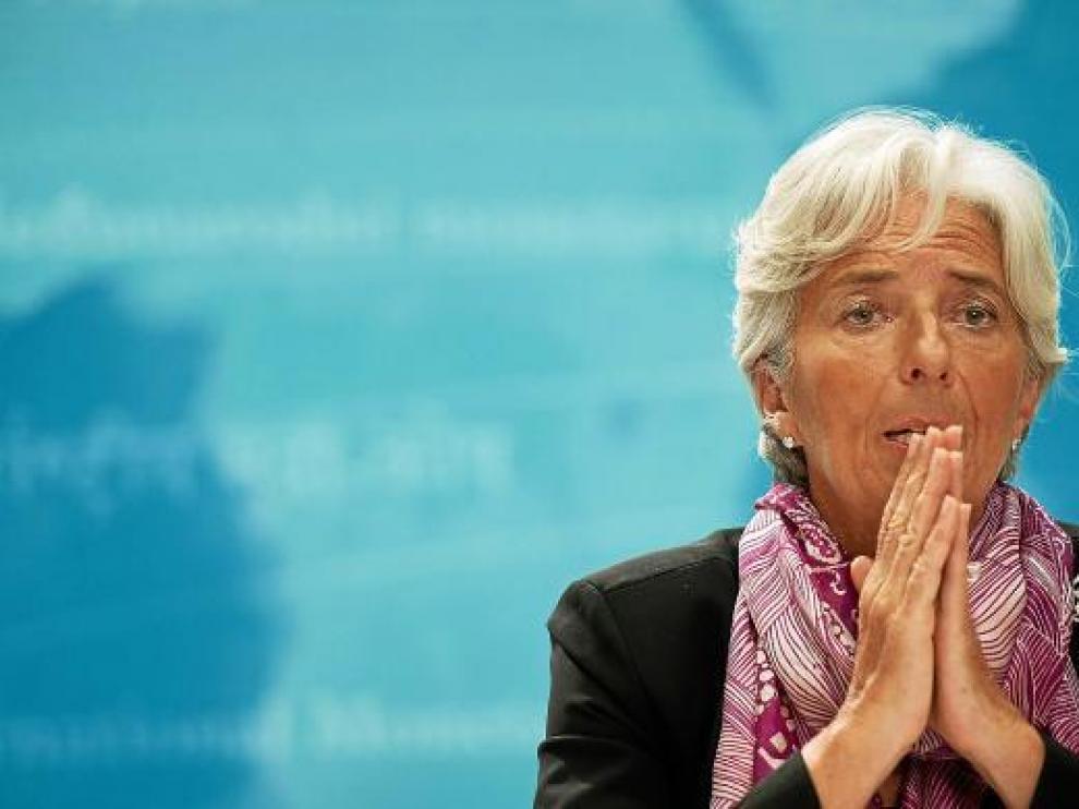 Lagarde, presidenta del FMI,