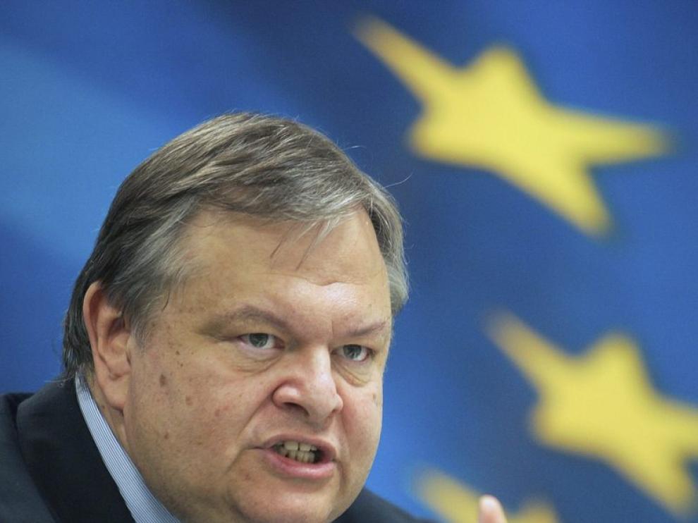 El ministro de Finanzas griego, Evangelos Venizelos