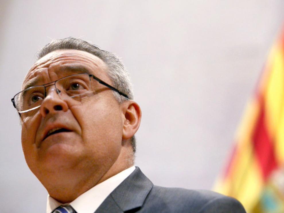 Alfredo Boné, portavoz del PAR en las Cortes regionales