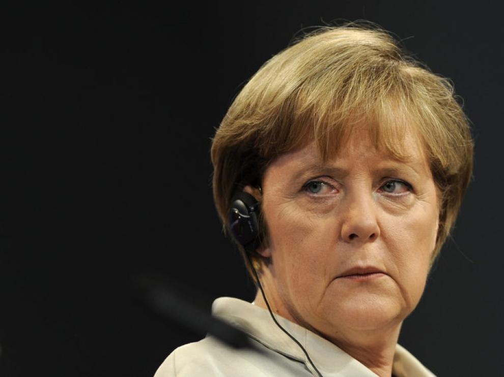 Merkel, en una imagen de archivo