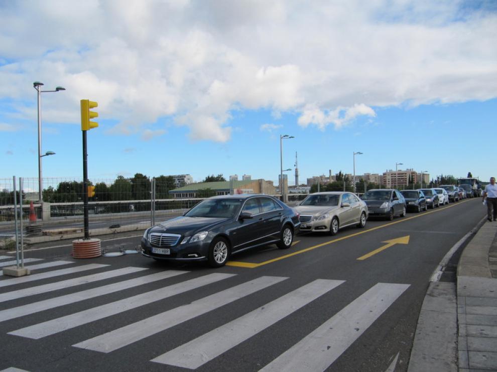 Retenciones para cruzar el puente de Santiago