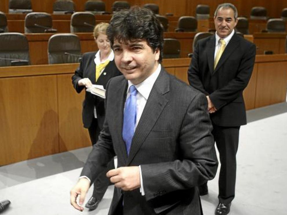 El consejero de Hacienda y Administración Pública, Mario Garcés