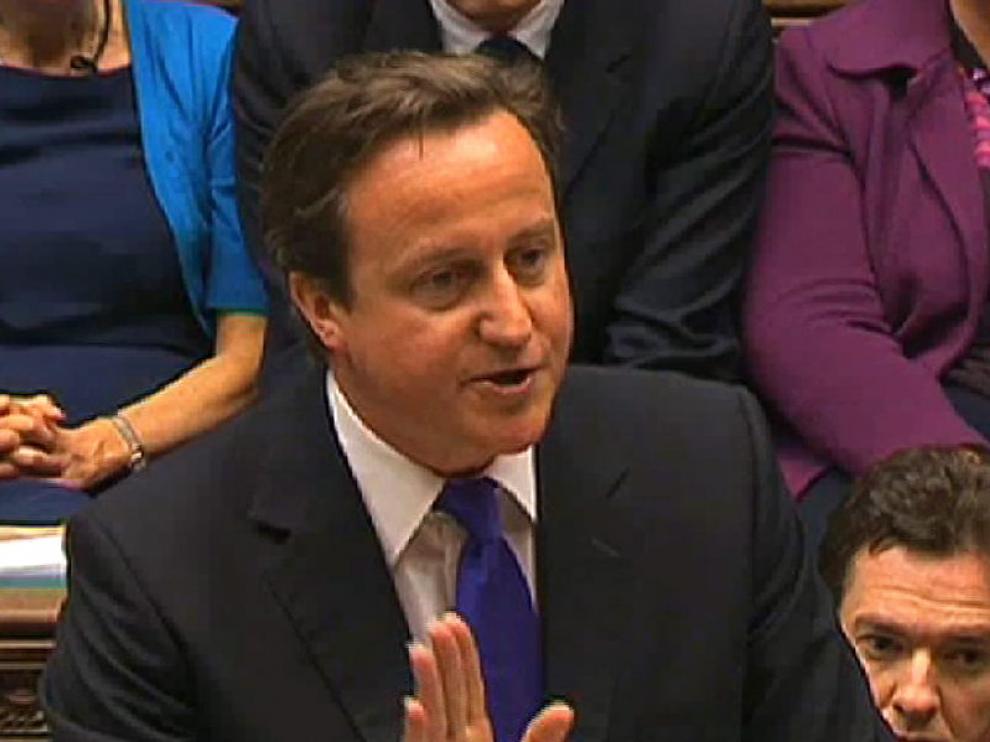 El primer ministro británico David Cameron