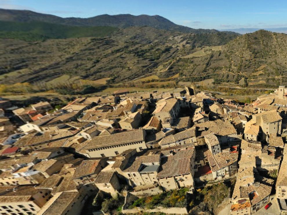 Vista de Sos del Rey Católico en 360º
