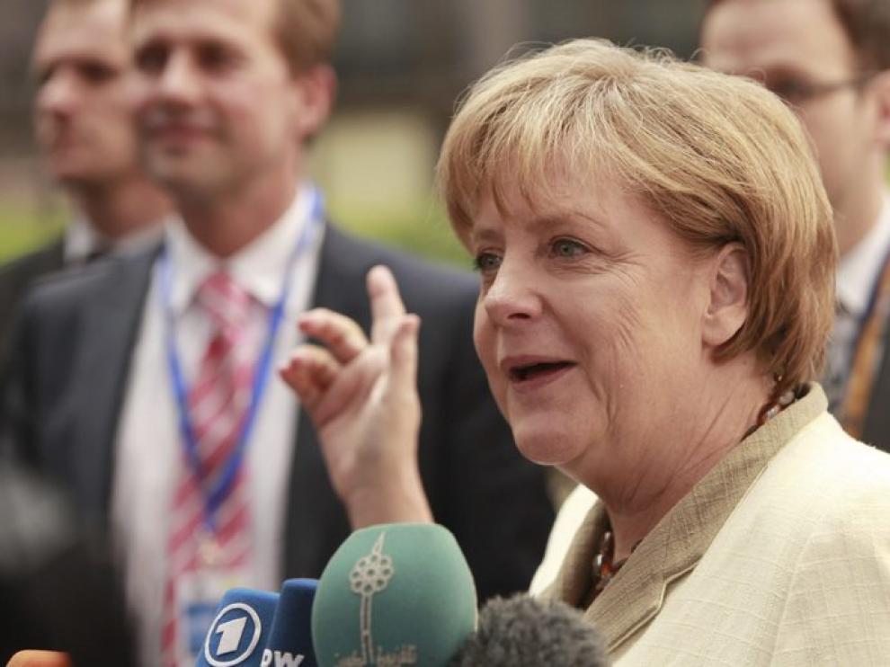 La canciller alemana, Angela Merkel
