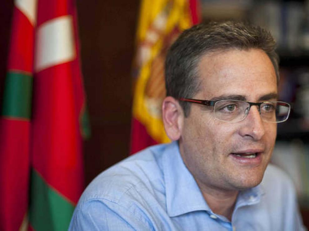 El presidente del PP vasco, Antonio Basagoiti, en una entrevista con EFE.