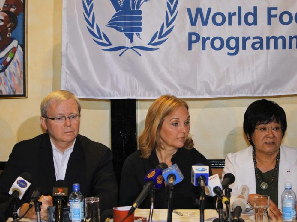 Rueda de prensa del PAM sobre el envío aéreo de alimentos a Somalia