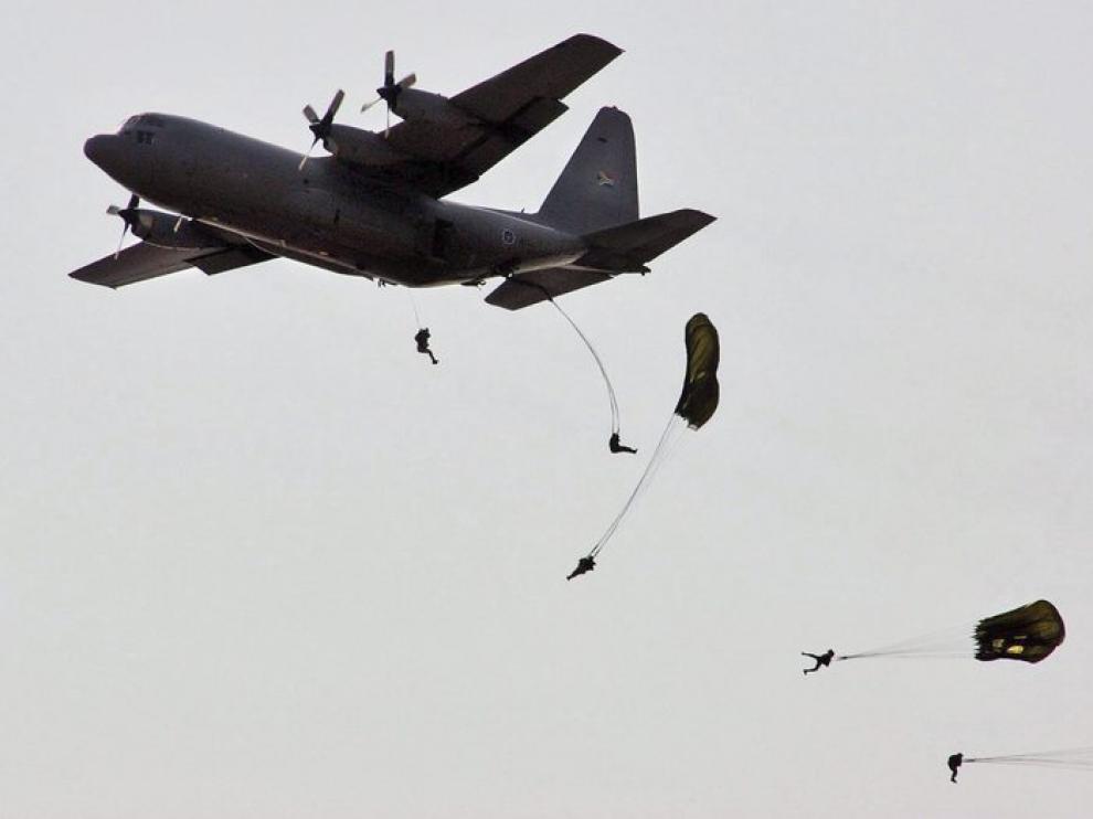 Un avión Hércules C-130 en una imagen de archivo