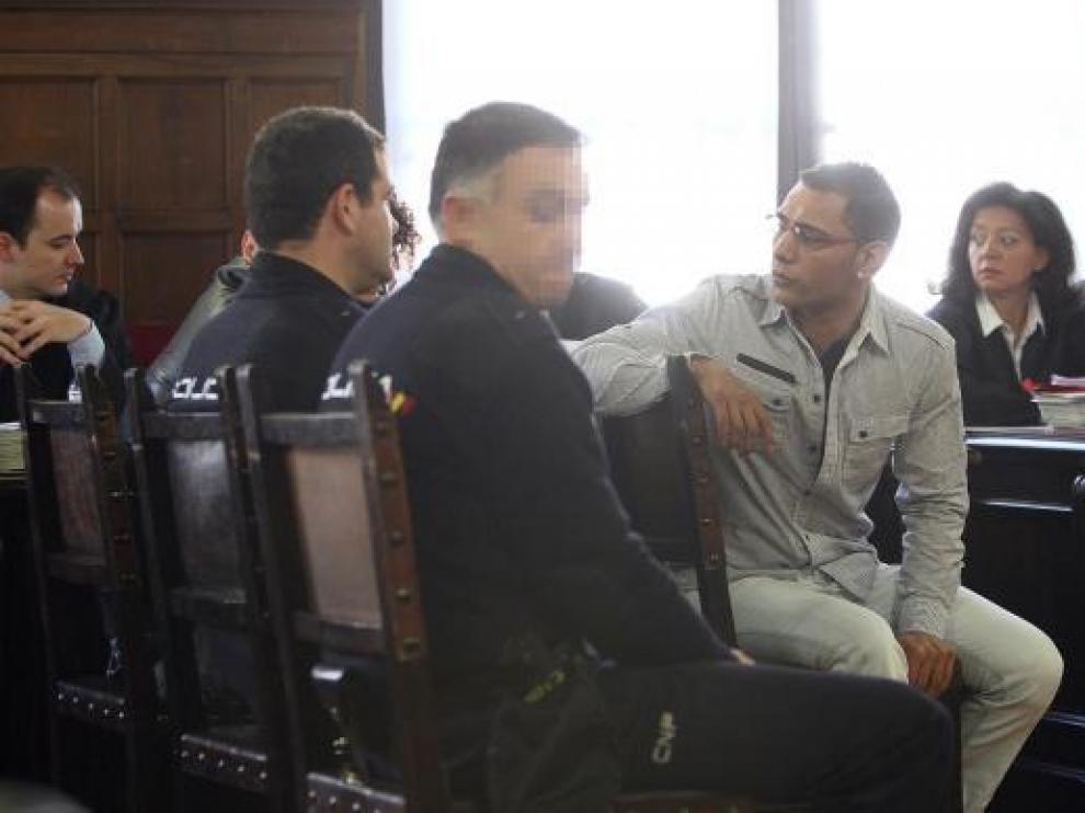 Marcos Jiménez, durante una de las sesiones del juicio celebrado en la Audiencai Provincial