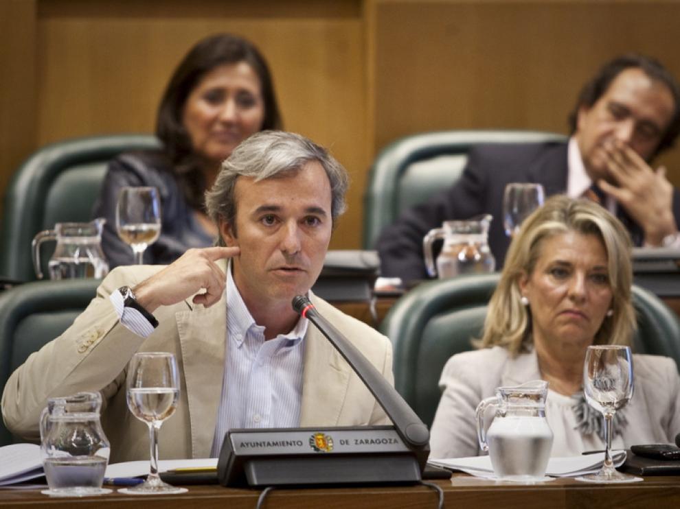 El concejal popular, Jorge Azcón