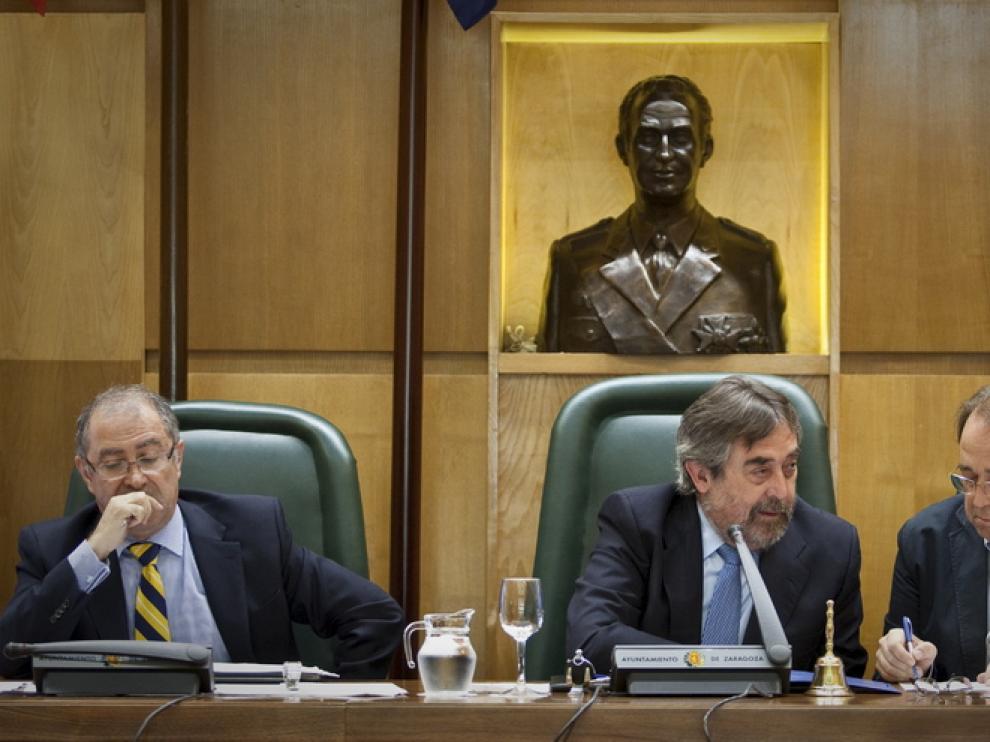 Belloch y Anadón, en un Pleno