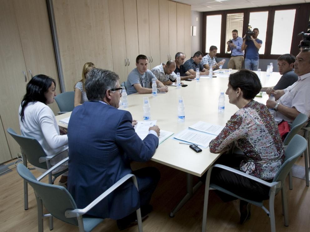 Reunión de Sodemasa para fijar los servicios mínimos