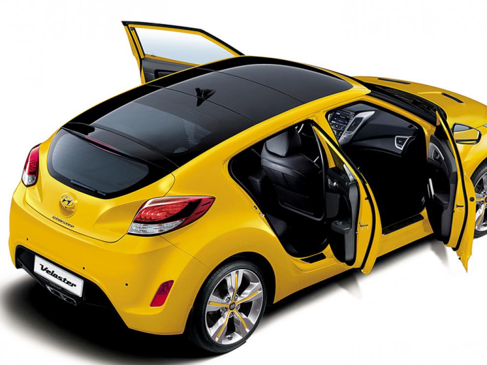 Veloster, nueva oferta de Hyundai.