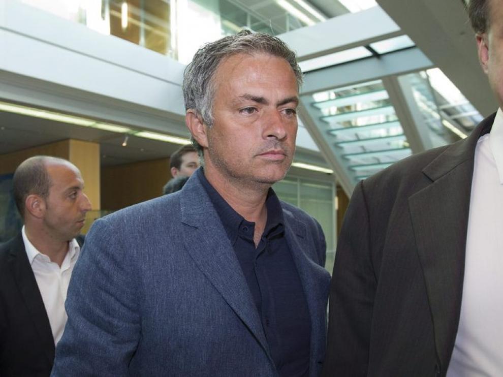El entrenador del Real Madrid, José Mourinho