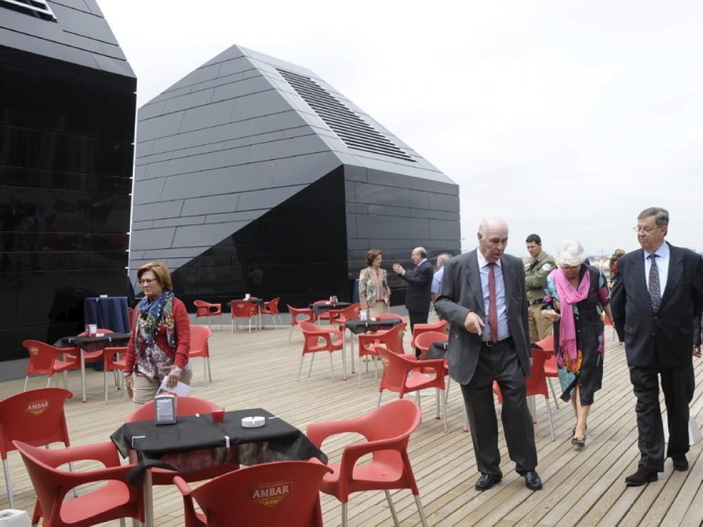 Visita guiada en la terraza del Pablo Serrano, el Día de los Museos