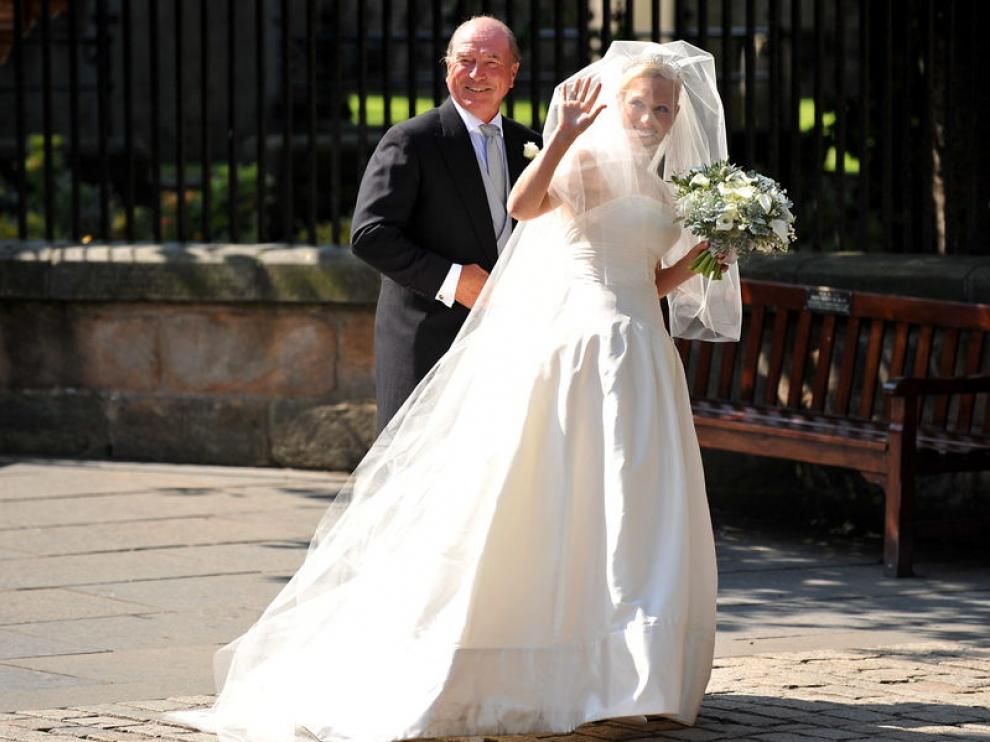 La novia Zara Philips