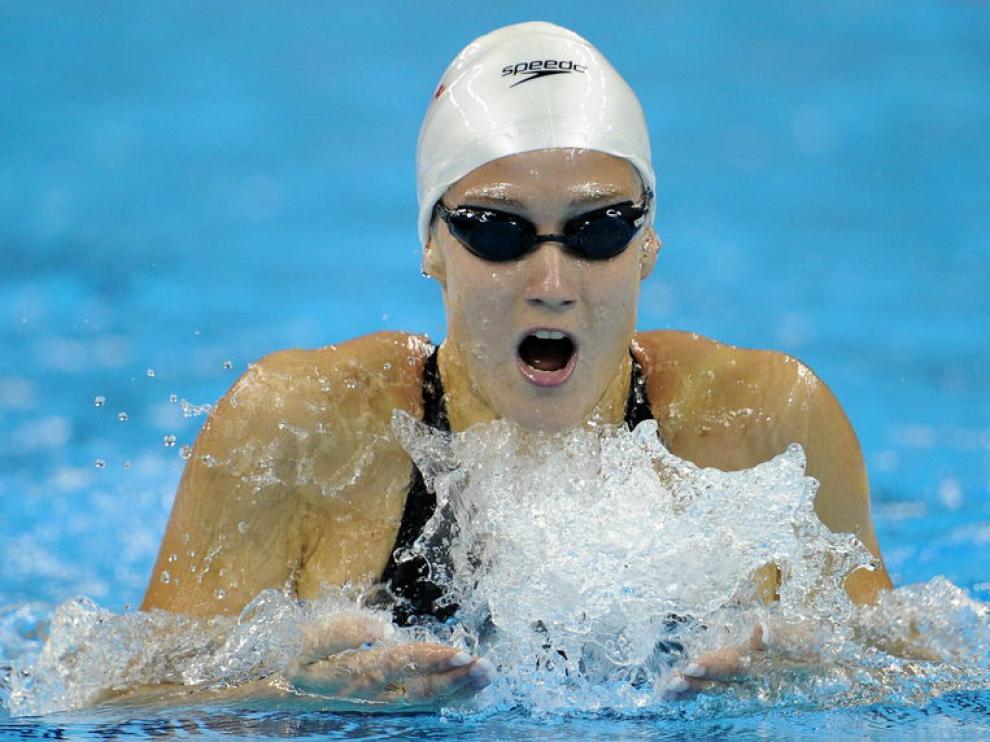 Mireia Belmonte compite en los 400 estilos