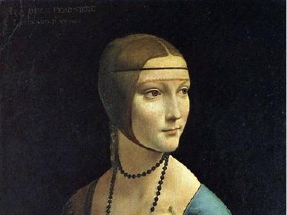 La obra de da Vinci estuvo expuesta en el Palacio Real de Madrid.