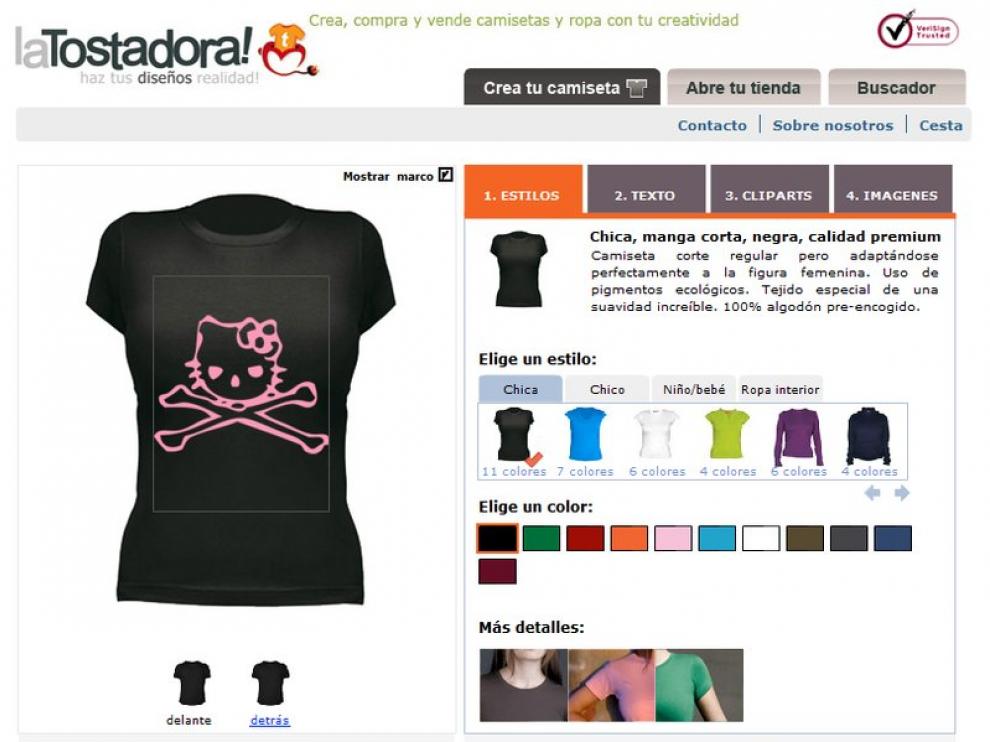 Las camisetas, las primeras prendas para diseñar