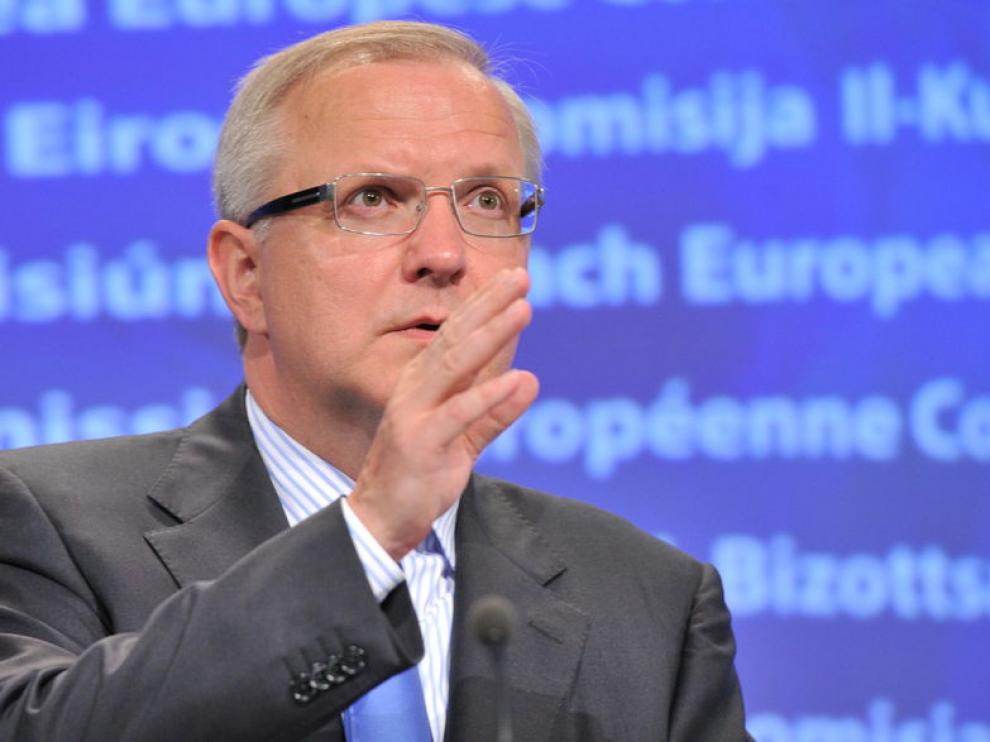 El comisario de Asuntos Económicos, Olli Rehn