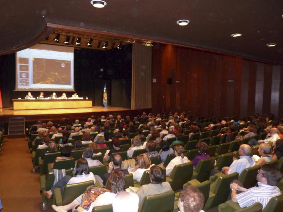 Inauguración de los cursos de la Universidad de Zaragoza en Jaca este verano