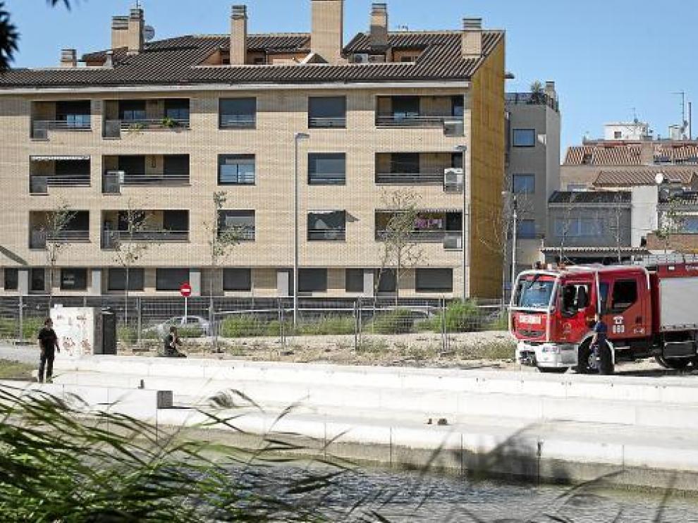 Los bomberos, en una intervención