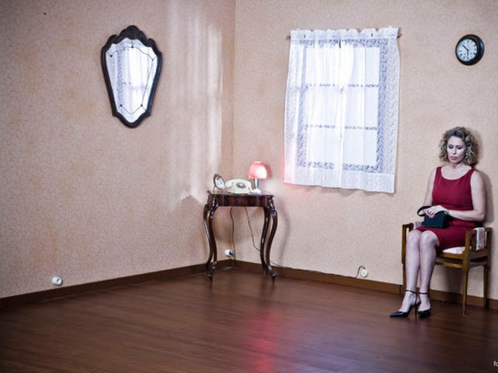 Miriam Diíaz-Aroca en una imagen promocional de la obra de teatro