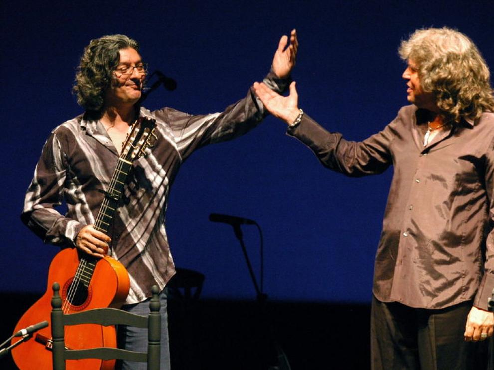 Moraíto en uno de sus conciertos