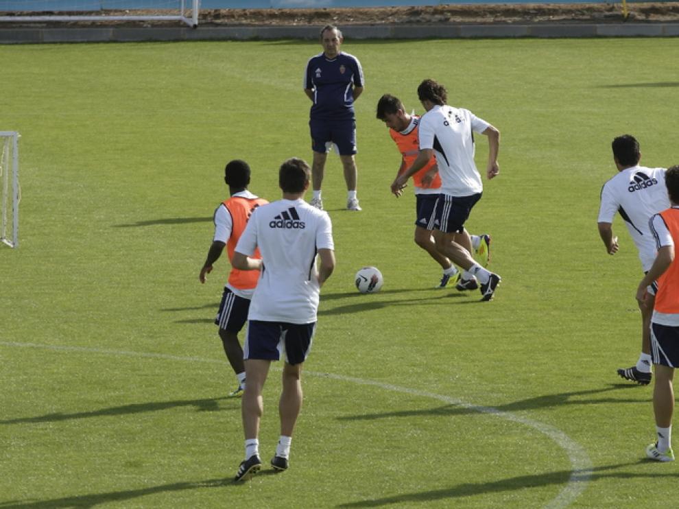 Entrenamiento en la C. Deportiva