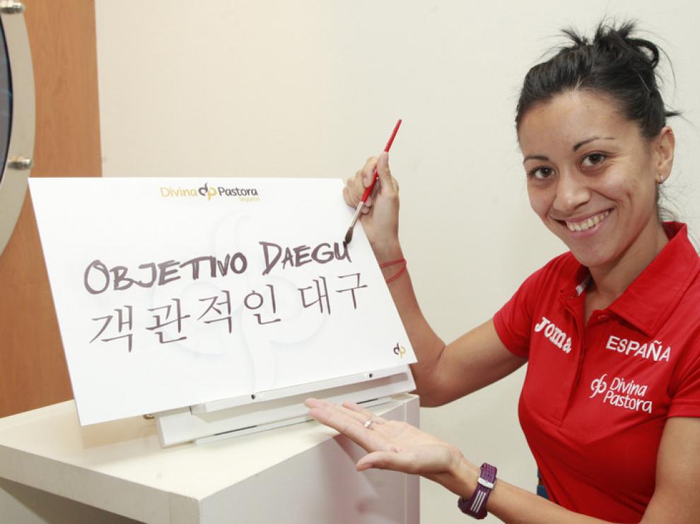 Isabel Macías, poner su objetivo en Daegu