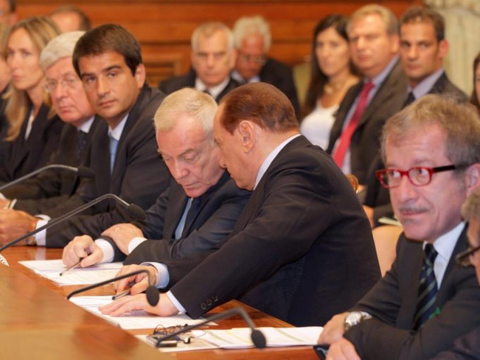 Encuentro entre representantes del Gobierno italiano