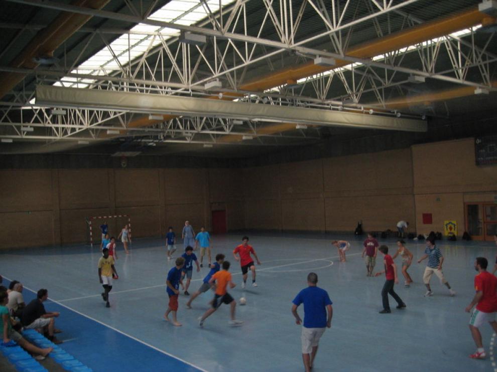 Los jóvenes disfrutaron también de actividades deportivas