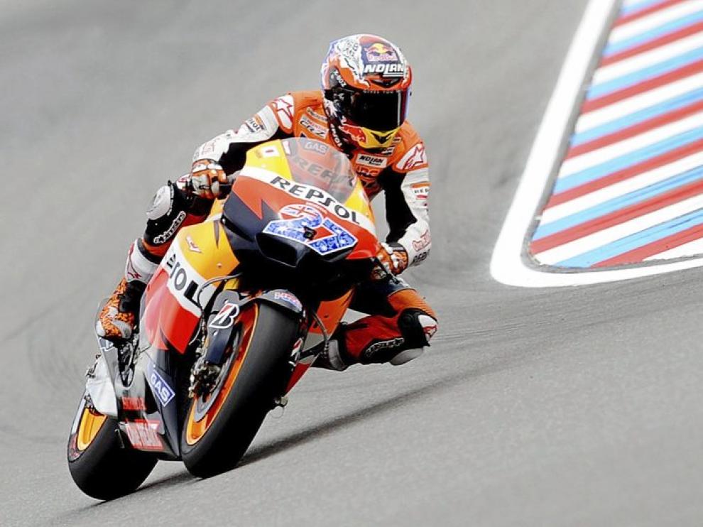 El piloto australiano de Moto GP, Casey Stoner