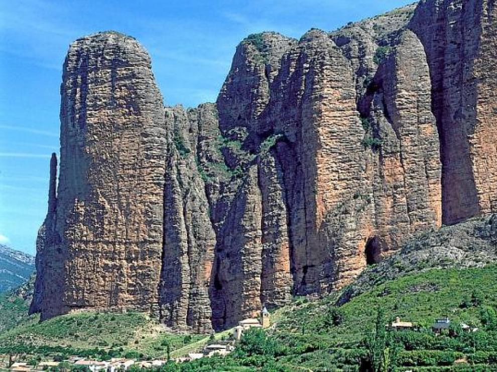 Los mallos de Riglos.