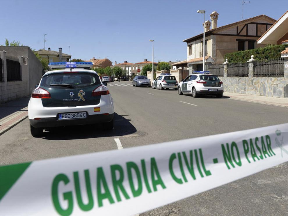 La Guardia Civil ha acordonado los alrededores del centro de discapacitados de Boecillo