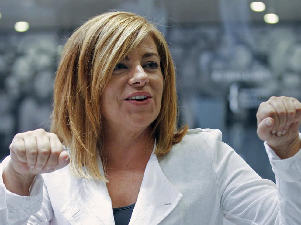 La directora de campaña del PSOE, Elena Valenciano
