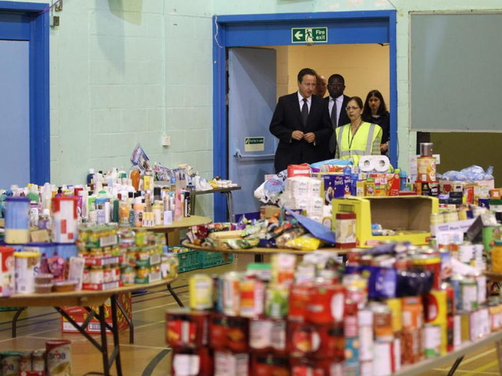 Cameron visita un centro comunitario en Tottenham